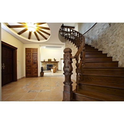 BISINI Luxury Customized Solid Wood Stair