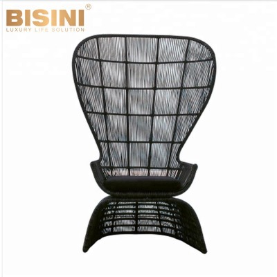 Bisini Outdoor SimpleRattan Chair, Garden Rattan Furniture BF07-70220