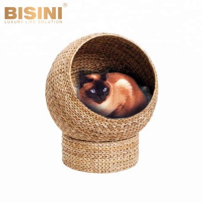 Bisini rattan pet bed, luxury cat bed, modern pet furniture (BF07-80045)